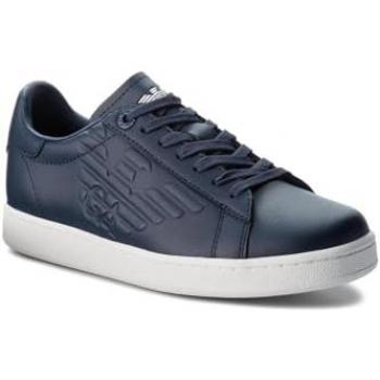 EA7 Emporio Armani Classic CC Unisex Sneakers - Navy Blue, Size 43 1/3