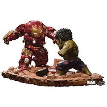 Vengadores La Era de Ultrón Pack de 2 Estatuas Egg Attack Hulkbuster vs. Hulk 27 cm