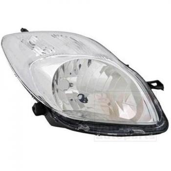 Faro Delantero H4 Limpio Derecho VAN WEZEL 5436962V para Toyota Yaris II 3/5 Puertas