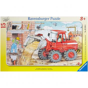 Puzzle Infantil Ravensburger - Mi Excavadora, 15 Piezas