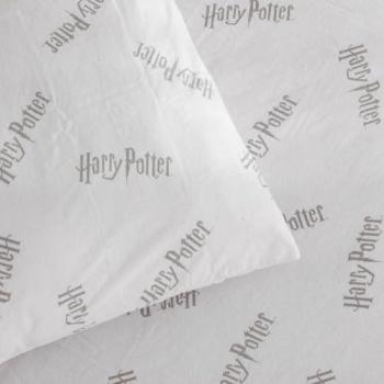 Funda de almohada Harry Potter 50 x 80 cm, franela de algodón 100%, pack de 2 unidades