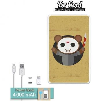 Becool® - Batería Externa Power Bank 4000 mah + Gratis 1 cable USB-MicroUsb