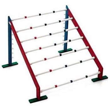 Karlie Bunny Sports Hopp - High Wooden Jump, Exercise And Fun For Rabbits, 75x64 53cm