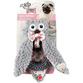 All for Paws AFP3088 Peluche para Perros Ballerina Búho Shabby Chic