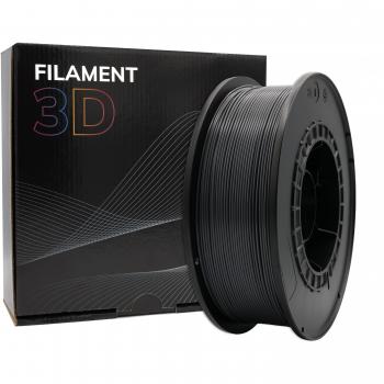 Filamento 3D PLA - Diámetro 1.75mm - Bobina 1kg - Color Grafito