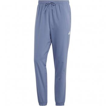 Pantalón largo adidas Woven para hombre color azul