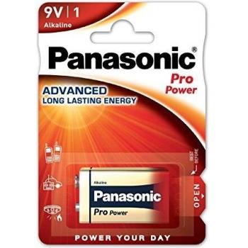 Panasonic - Battery alkali 9-volt block - pro power