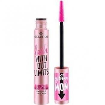 Essence Lash Without Limits Wow Length Mascara - Black, Extreme volumising and lengthening formula, Shade: Black, 13 ml