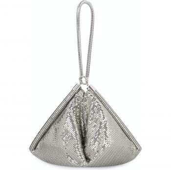 Paco Rabanne Women's Chainmail Pocket Bag in Silver | 23HSS0372MET500 Color P040