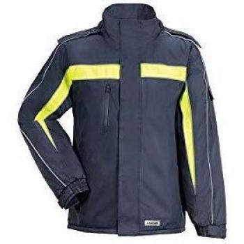 Chaqueta de Invierno Outdoor Cosmic para Hombre, Azul Marino/Amarillo, Talla L