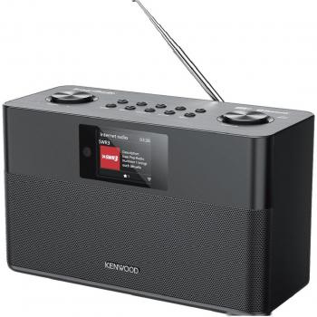 Kenwood CR-ST100S-B Radio Smart Digital Bluetooth con DAB+, WiFi, Spotify Connect - Negra