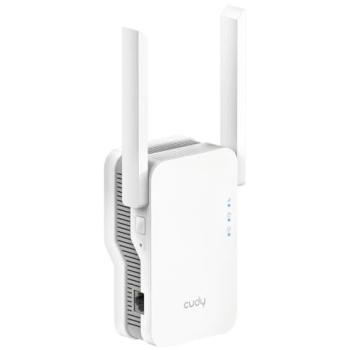 Cudy BE3600 Repetidor WiFi 7 Mesh Doble Banda (2882 Mbit/s, 688 Mbit/s) con Ethernet Gigabit y Cobertura Avanzada
