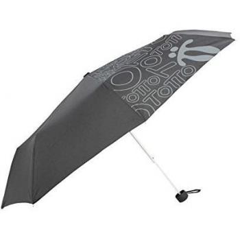 TOTTO SOMBRILLA SOMBRI Paraguas, Adultos Unisex, Negro