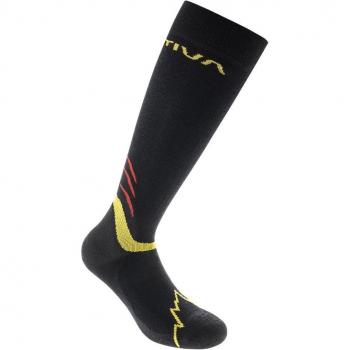 Calcetines unisex La Sportiva Winter Socks negro amarillo
