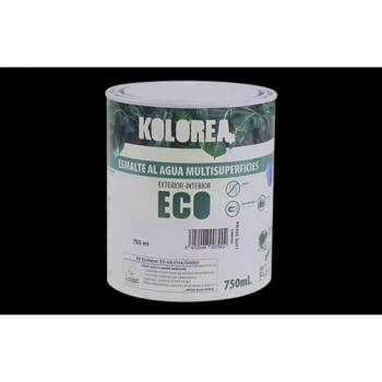Esmalte al agua eco satinado 750 ml negro