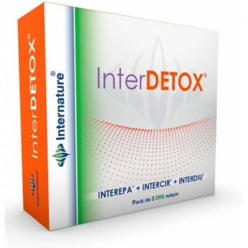 Internature Interdetox Pack (Interepa + Intercir + Interdiu) 30ml + 30ml + 30ml