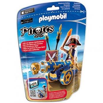PLAYMOBIL - Cañón Interactivo Azul con Pirata