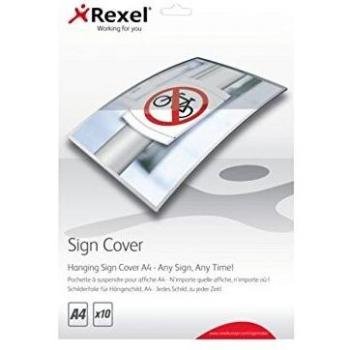 REXEL 2104253 - Carteras SIGNMAKER con agujeros para colgar DIN A4