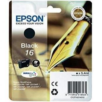 Epson 16 Original Black Ink Cartridge (C13T16214010)