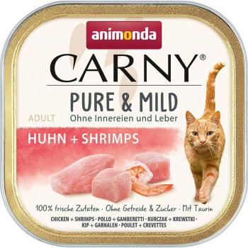 animonda Carny Adult Pure & Mild 32 x 100 g - Pollo + gambas