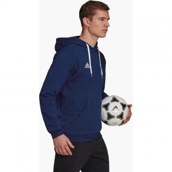 adidas Men's Entrada 22 Sweat Hoodie, Team Navy Blue, Size M