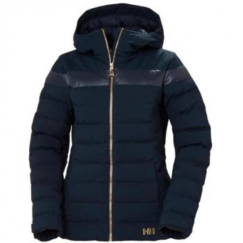 Chaqueta de esquí Helly Hansen Imperial Puffy para mujer, azul noche, XS, casual y deportiva