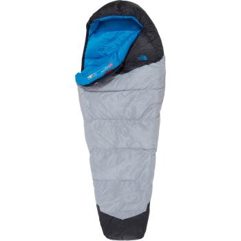 The North Face Kazoo Saco de Dormir, High Rise Grey/Hyper Blue, Long