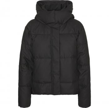 Vero Moda Gretakylie Women's Hooded Puffer Jacket - Regular Fit, Black, Size XS