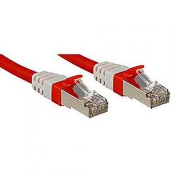 Lindy 7.5m CAT 6A S/FTP Red Ethernet Cable