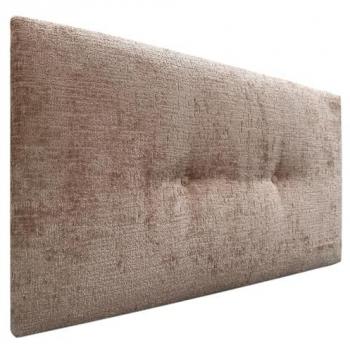 Cabecero Tapizado de Lana Natural con Botones y Acabado Alcolchado - 95x50cm (90) - Estilo Winter Luxury