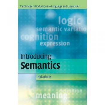 Introducción a la Semántica - Cubierta Dura (Introducciones de Cambridge a la Lengua y Lingüística)