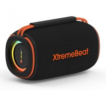 Altavoz Bluetooth Tracer XtremeBeat Mid TWS Portátil Negro 15W con RGB y Batería Recargable