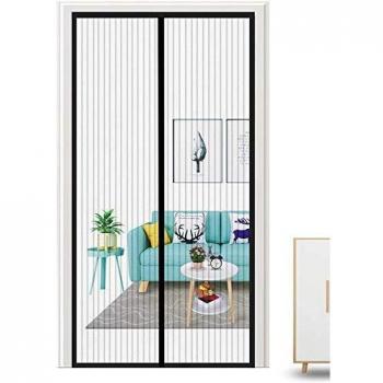 Oladwolf Mosquitera Magnética para Puerta Protección Contra Insectos Magnético Corredera Cortina Mosquitera Magnética para Puertas Cortina de Sala de Estar la Puerta