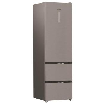 Frigorífico Combinado Whirlpool WHKF6352X5E - 351 L - Dual No Frost - 6º Sentido - Clase C - Multiflow - Inox