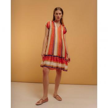 Niza - Vestido corto con volante