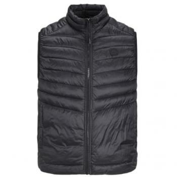 Jack & Jones Sprint Lightweight Puffer Gilet for Men - Black - Size M