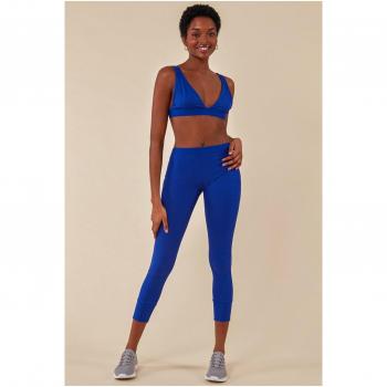 Cosmochic Bralette & Legging Workout Lounge Set - Blue