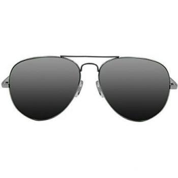 Ocean Sunglasses Banila Aviator - Gafas de Sol metálicas - Montura : Plateada - Lentes : Espejo