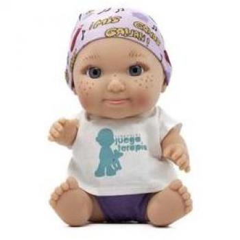 Muñeco Baby Pelón Elena Huelva - Juegaterapia edición especial