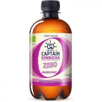 Captain Kombucha Zero Passion Fruit Bio 400ml