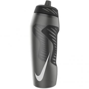 Nike hyperfuel Water Bottle- Botella, Gris/Negro/, 24 oz