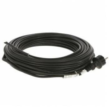 Cable calefactor para canalones y tuberías, con termostato, 1000 W, 50 m, Kerbl