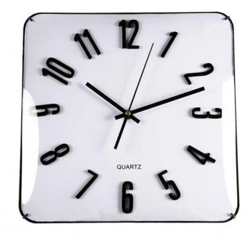 Reloj de Pared Versa Cristal (31 x 5,5 x 31 cm)