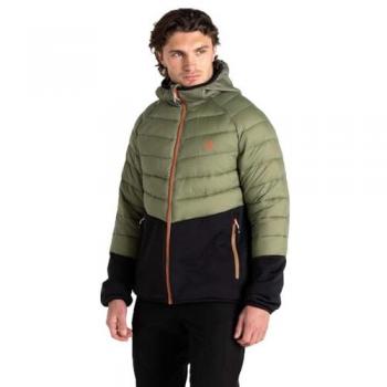 Dare2b Men's Torrek Hybrid Outdoor Jacket - Olivine Green, Size L