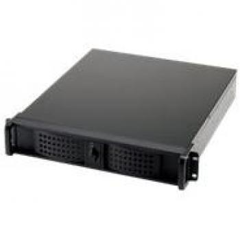 Fantec TCG-2811X03-1 Estante Negro - Caja de Ordenador
