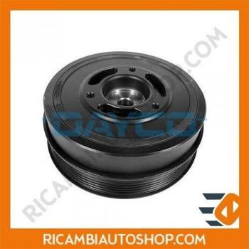 Polea de cigüeñal DAYCO DPV1184 - Tipo: Polea; Características: Compatible con motores de combustión interna, fabricada en materiales duraderos, diseño optimizado para un rendimiento eficiente, fácil instalación, alta resistencia