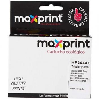 Maxprint N9K07AE - Cartucho inkjet, tricolor