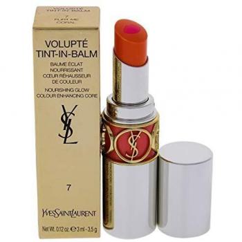 Yves Saint Laurent Baume Volupté Tint In Balm Pintalabios Tono 07 Flirt Me Coral - 3.5 gr