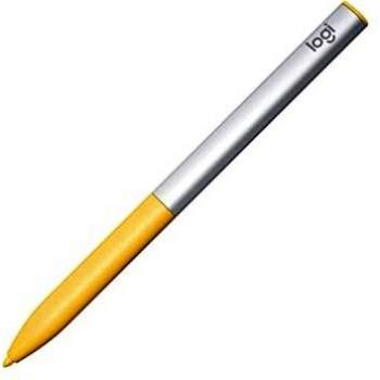 Logitech Pen for Chromebook - lápiz digital 15 g Plata, Amarillo