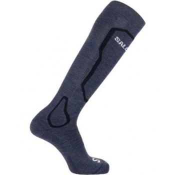 Calcetines de esquí y snowboard Salomon S/blaze para hombre, colores Sargasso Sea/Night Sky/White, talla EU 39-41